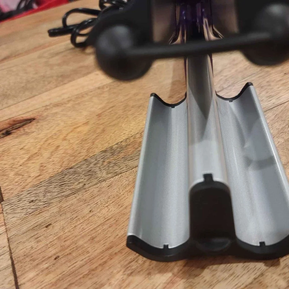 BedHead Purple and Silver Triple Barrel Waver